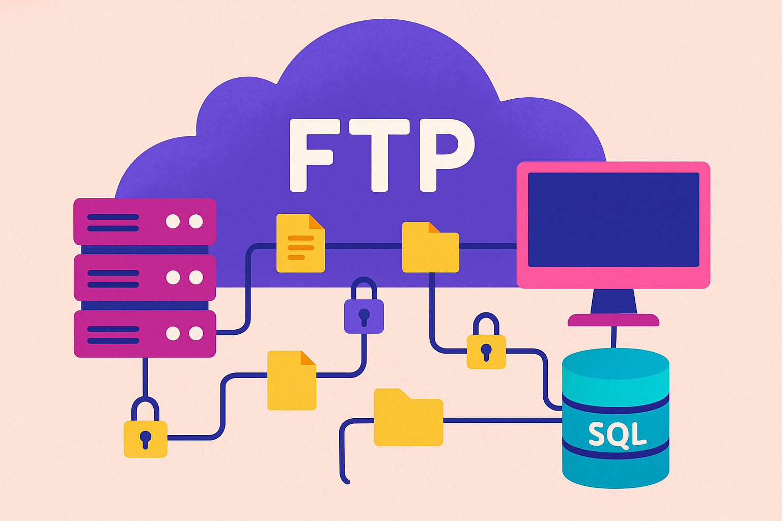 Работа с файлами через FTP